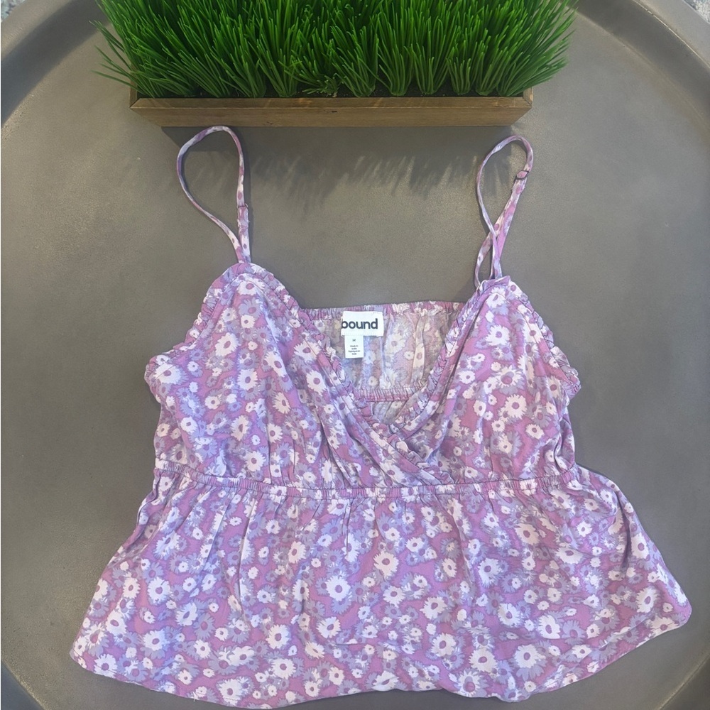 ABOUND Spaghetti Strap V Neck Cami Top Medium - Picture 5 of 7